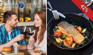 3-gangen Fletcher's Keuzemenu bij Fletcher Hotels