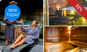 Privésauna voor 2 (2,5 uur) + flesje cava + hapjes bij 'T Koraaltje