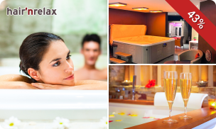 Privéwellness voor 2 personen (3 uur) + fles bubbels