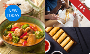 Aziatisch 2-gangen keuzediner voor afhaal