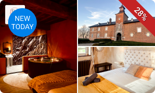 Luxe overnachting voor 2 + ontbijt + late check-out