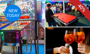 3 uur onbeperkt gamen + cocktail, mocktail of cava