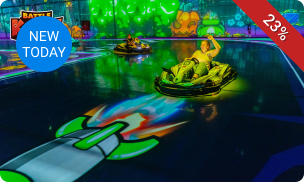 Karten met augmented reality bij BattleKart