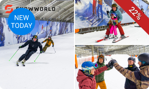 Skipas bij SnowWorld