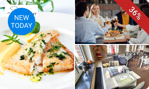 2- of 3-gangen visdiner bij Brasserie Kiewit