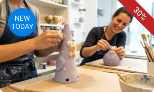 Workshop keramiek (2 uur) bij Arcilla Sissi