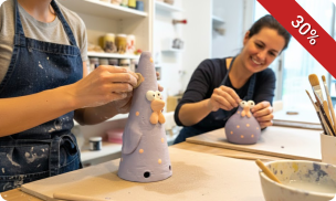 Workshop keramiek (2 uur) bij Arcilla Sissi