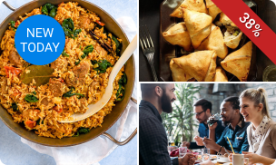 Indiaas 2-gangendiner à la carte bij Royal Passage to India