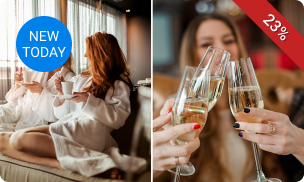 Overnachting voor 2 tot 6 personen + fles prosecco + late check-out