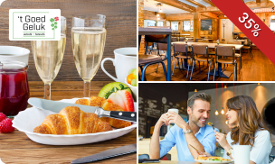 Luxe ontbijt + bubbels