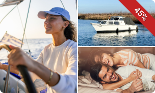 Boot voor 4 personen voor een midweek of weekend