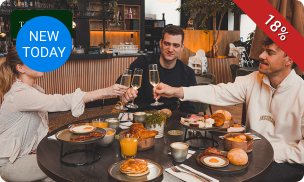 Uitgebreid ontbijtbuffet + glas bubbels bij Terland