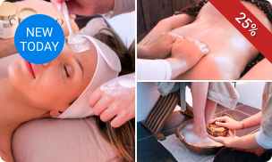 Pedicurebehandeling (45 min), gezichtsbehandeling (45 min) of (duo)massage (60 of 90 min)