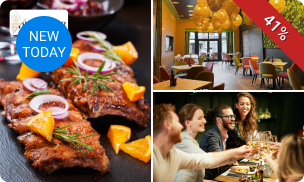 Spareribs + friet à volonté bij De Boskar Pelt