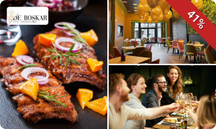 Spareribs + friet à volonté bij De Boskar Pelt