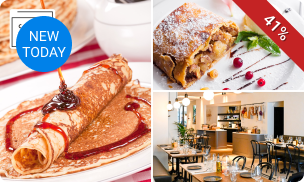 Zoetigheid en warme drank of frisdrank naar keuze bij Copain Copain