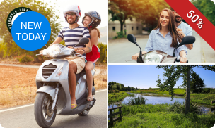 Scooter huren (halve of hele dag)