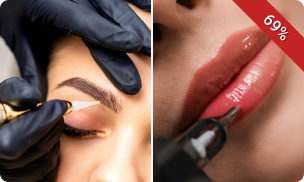 Permanente make-up naar keuze + nabehandeling