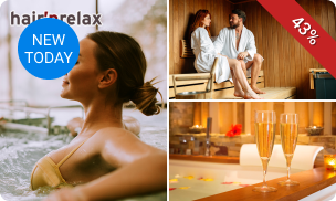 Privéwellness voor 2 personen (3 uur) + fles bubbels