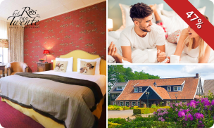 Overnachting voor 2 + ontbijt in Twente