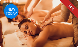 (Duo)massage naar keuze (60, 90 of 135 min)