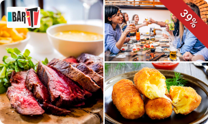 2- of 3-gangenlunch of -diner à la carte in hartje Genk