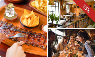 All-You-Can-Eat spareribs (2 uur) bij Mr. Ribs