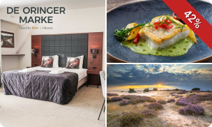 Luxe overnachting voor 2 + ontbijt + 3-gangendiner + meer in Odoorn