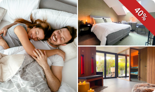 Overnachting voor 2 + ontbijt + privé-wellness (2 of 3 uur) in Turnhout