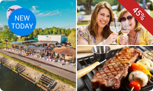 All-You-Can-Eat zomerse tafelgrill + cocktail naar keuze bij Plage Odette