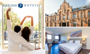 Overnachting voor 2 + evt. ontbijt en 3-gangendiner bij Fletcher Hotels