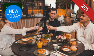 Uitgebreid ontbijtbuffet + glas bubbels bij Terland