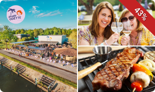 All-You-Can-Eat zomerse tafelgrill + cocktail naar keuze bij Plage Odette