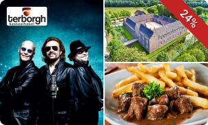 Entreeticket Bee Gees Tribute + 2-gangendiner + drankje bij Landgoed Kasteel Terborgh