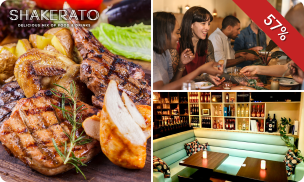 Mixed grill + friet + salade bij Shakerato