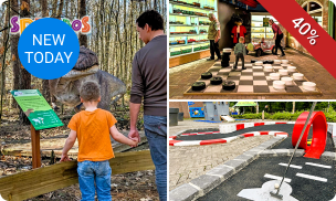 Entree Dino Adventure + minigolf + speelgoedmuseum