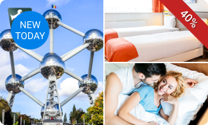 Overnachting voor 2 + ontbijtbuffet + late check-out in Zaventem