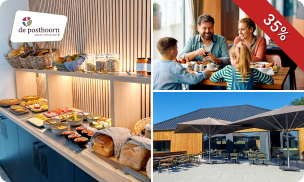 All-You-Can-Eat ontbijtbuffet + glas cava