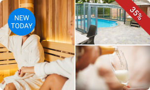 Privésauna voor 2 (2,5 uur) + gefrituurde snacks + waardebon