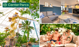 2, 3 of 4 overnachtingen voor 4 tot 6 in Center Parcs De Vossemeren