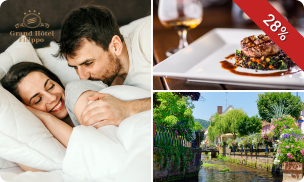 Luxe overnachtingen voor 2 + ontbijt + diner + wijnproeverij in de Elzas