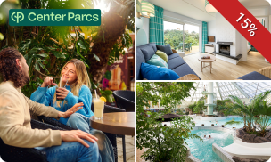 2, 3 of 4 overnachtingen voor 4 tot 8 personen in Center Parcs Zandvoort