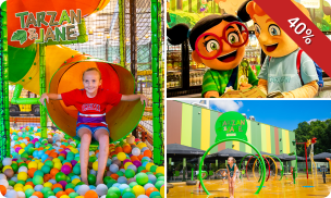 Entree voor binnenspeeltuin + waterspraypark + kindergerecht naar keuze