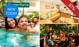 Weekend of midweek weg voor 4 tot 6 personen bij Center Parcs Mystery Park in Nederland