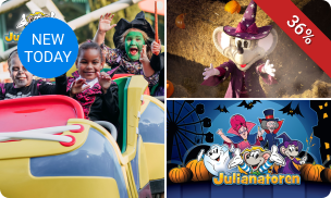 Entreeticket voor Halloween in Kinderpretpark Julianatoren