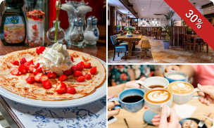 Pannenkoek + warme drank of 2-gangen keuzediner bij Eethuus Van het Wad