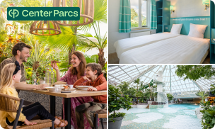 2, 3 of 4 overnachtingen voor 4 tot 6 personen in Center Parcs Zandvoort