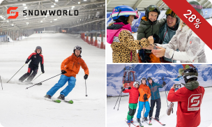 Skipas (4 uur of hele dag) bij SnowWorld