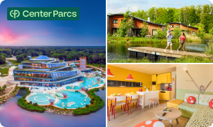 2, 3 of 4 overnachtingen voor 4 tot 6 personen in Center Parcs