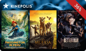 1-persoons- of familieticket bij Kinepolis